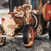 ROKR Steam Engine Wooden Model Kit
