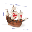 OcCre 1/50 Scale Santa Maria Model Kit