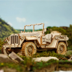 ROKR Army Field Car Wooden Model Kit