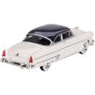Mini GT 1/64 Scale Lincoln Capri 1954 Arctic White/Atlantic Blue (LHD) Die Cast Model