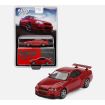 Mini GT 1/64 Scale Nissan Skyline GT-R (R34) V-Spec Active Red (RHD) Die Cast Model