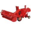 Oxford Diecast 1/76 Scale Combine Harvester Red Die Cast Model 