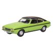 Oxford Diecast 1/76 Scale Ford Capri MkII Lime Green Die Cast Model 