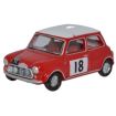 Oxford Diecast 1/76 Scale Mini Cooper S MkII 1968 Monte Carlo Rally Die Cast Model