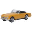 Oxford Diecast 1/76 Scale MG Midget MkIII Bronze Yellow Die Cast Model