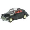 Oxford Diecast 1/76 ScaleMoris Minor Soft Top Open Black Die Cast Model