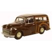 Oxford Diecast 1/76 Scale Morris Minor Traveller 1967 Maroon Die Cast Model