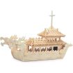 Quay Dragon Boat Wooden Model Kit