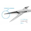 Quality Locking Forceps Curved or Straight - Straight