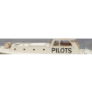 Slec Pilot Boat Brass Guard Rail Upgrade Kit