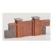 Hornby Brick Walling (Gates & Piers) OO Gauge