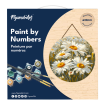 Figured'Art Daisies Hanging Wood Slice Painting By Numbers Kit
