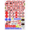 Reflective Road Sign Decals