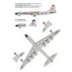 Roden 1/144 USAF Convair NB-36H Crusader Model Kit