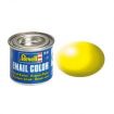 Revell Solid Silk Matt Enamel Paint - Luminous Yellow