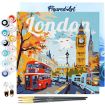 Figured'Art London Framed Canvas Painting By Numbers Kit