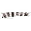 Peco SL-E87 Curved Turnout, Large Radius, Left Hand OO Gauge