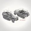 Takom 1/35 Scale German Army SdKfz 250/3 "Greif" Rommel's WWII Half-Track Vehicle Model Kit