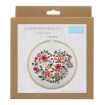 Trimits Floral Heart Embroidery Hoop Kit