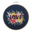 Trimits Love Embroidery Hoop Kit