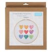 Trimits Ombre Hearts Embroidery Hoop Kit