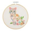 Trimits Cat Embroidery Hoop Kit