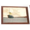 RMS Titanic Traditional Marquetry Craft Kit  260x188mm