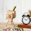 Rolife Vintage Camera Wooden Model Kit