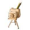 Rolife Vintage Camera Wooden Model Kit