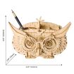 Rolife Owl Storage Box Wooden Model Kit