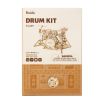 Rolife Drum Kit Wooden Model Kit