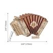 Rolife Accordion Wooden Model Kit