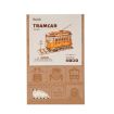 Rolife Retro Tramcar Wooden Model Kit