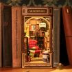 Rolife Bookstore 3D Wooden DIY Miniature House Book Nook