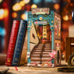 Rolife Street Scene 3D Wooden DIY Miniature House Book Nook