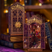 Rolife Magic Fantasy Corner 3D Wooden DIY Miniature House Book Nook