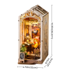 Rolife Holiday Café 3D Wooden DIY Miniature House Book Nook