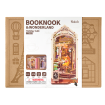 Rolife Holiday Café 3D Wooden DIY Miniature House Book Nook