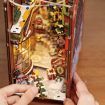 Rolife Christmas Street 3D Wooden DIY Miniature House Book Nook