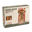 Rolife Christmas Indoor Scene 3D Wooden DIY Miniature House Book Nook
