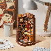 Rolife Silent Corner Study 3D Wooden DIY Miniature House Book Nook