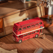 Rolife London Tour Bus Wooden Model Kit