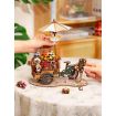 Rolife Blossom Cart Wooden Model Kit
