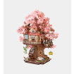Rolife Sakura Tree House DIY Wooden Model Kit