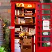 Rolife Blossom Book Booth Wooden Model Kit