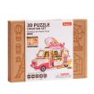 Rolife Beverly's Ice Cream Truck DIY Miniature Dollhouse Kit