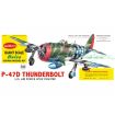Guillows 1/16 Scale P-47D Thunderbolt Balsa Model Kit