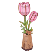 Rowood Pink Tulip Wooden Model Kit