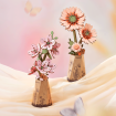 Rowood Light Orange Gerbera Daisy Wooden Model Kit