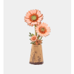 Rowood Light Orange Gerbera Daisy Wooden Model Kit